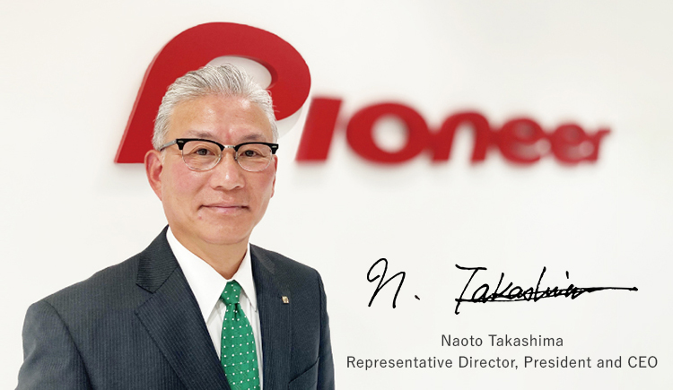 Naoto Takashima Representative Director, President and CEO