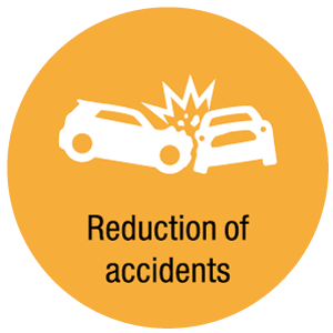 Reduction of accidents